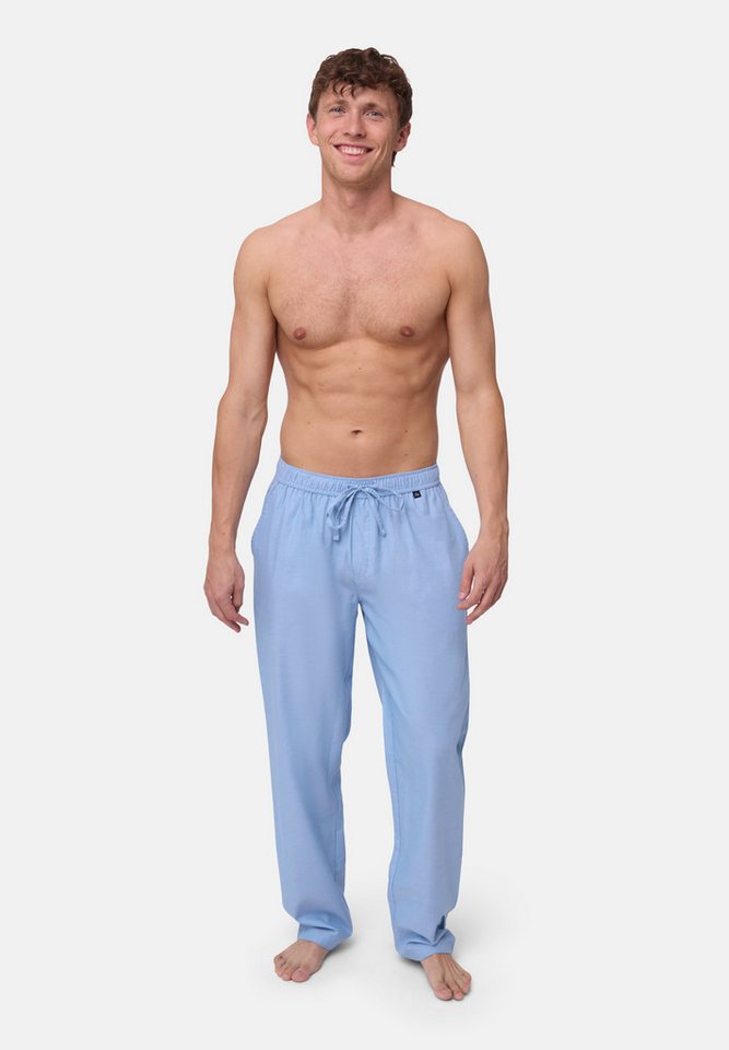 DANISH ENDURANCE Pyjamahose Pyjama Herren Schlafanzug aus Baumwolle, weiche Lounge-Hose mit Taschen von DANISH ENDURANCE