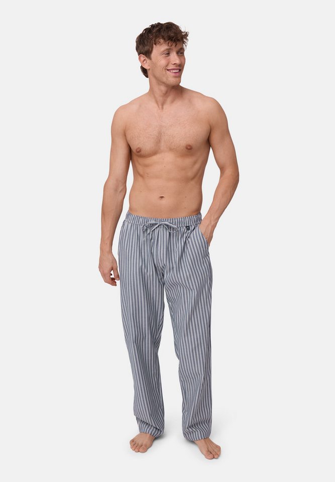 DANISH ENDURANCE Pyjamahose Pyjama Herren Schlafanzug aus Baumwolle, weiche Lounge-Hose mit Taschen von DANISH ENDURANCE
