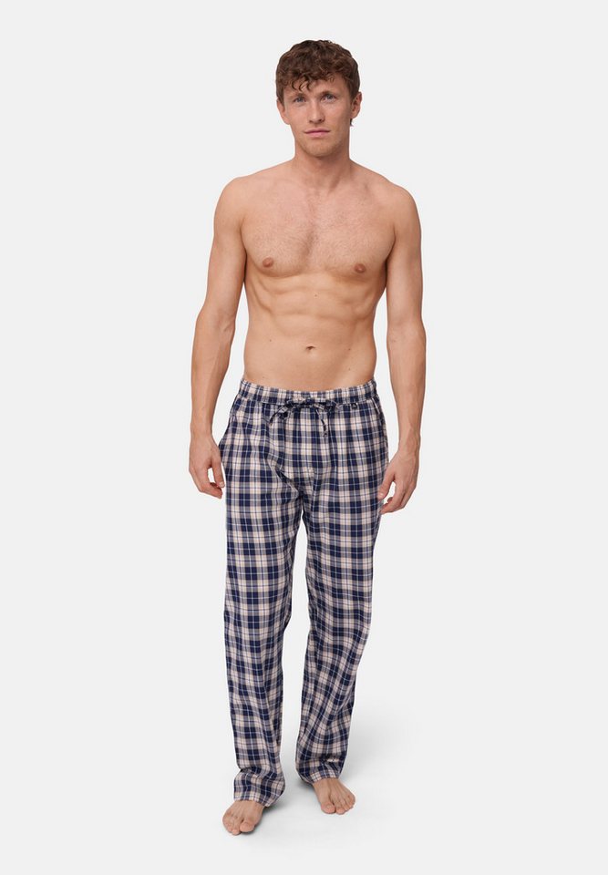 DANISH ENDURANCE Pyjamahose Pyjama Herren Schlafanzug aus Baumwolle, weiche Lounge-Hose mit Taschen von DANISH ENDURANCE