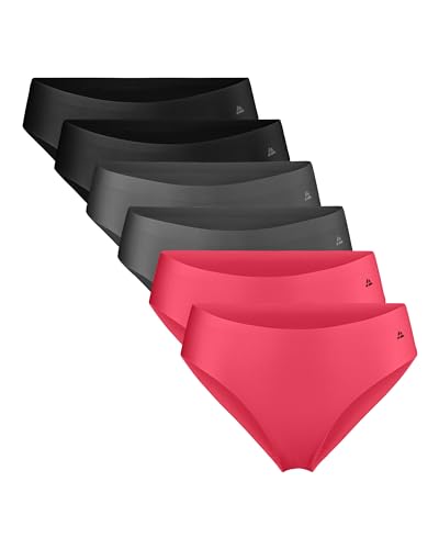 DANISH ENDURANCE Sports Bikini 6 Pack XXL Multicolor (2X Black, 2X Grey, 2X Pink) 6-Pack von DANISH ENDURANCE