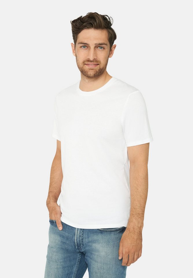 DANISH ENDURANCE T-Shirt Crew Herren (2er-Pack) aus Modal & Baumwolle, leicht & atmungsaktiv von DANISH ENDURANCE