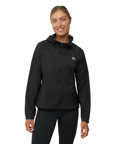 DANISH ENDURANCE Windbreaker-Jacke für Damen L Schwarz von DANISH ENDURANCE