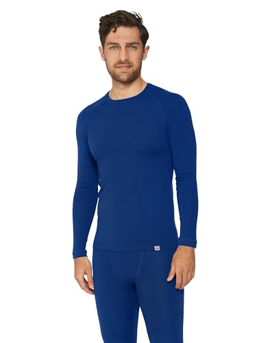 DANISH ENDURANCE Merino Shirt für Herren XXL Marineblau von DANISH ENDURANCE