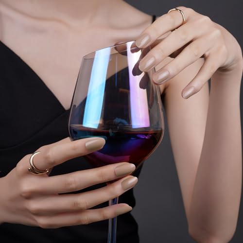 DANNI & TONI Halb ausgehärtete Gel Nagelfolien (Allure Love) Einfarbig Glänzend Nagelset uv Gel Nagelfolie Nageldesign Nagelfolie Selbstklebend Wraps 28 Aufkleber von DANNI & TONI