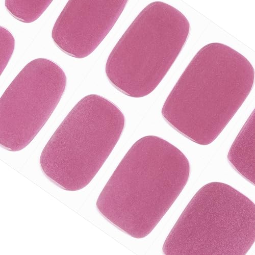 DANNI & TONI Halb ausgehärtete Gel Nagelfolien (Cosmic Bloom) Französisch Spiegel Glänzend uv Gel Nagelfolie Nagelsticker Nageldesign Nagelfolie Selbstklebend Wraps 28 Aufkleber von DANNI & TONI