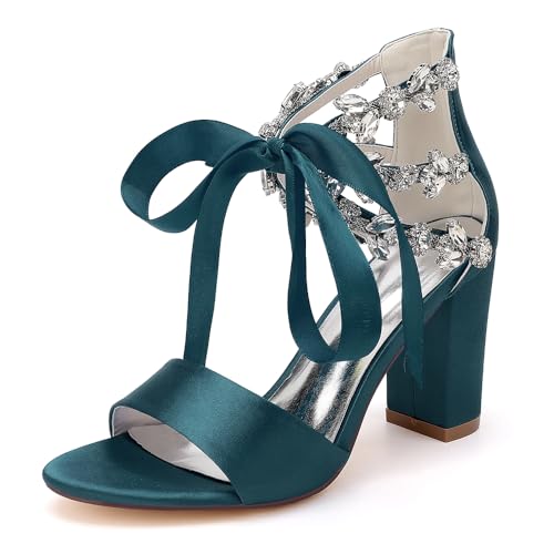 DANOBAB Damen Hochhackige Sandalen mit Peep-Toe – Ideal für Hochzeiten, Formelle Anlässe & Abendveranstaltungen | Elegante Abend- & Festschuhe,Navy blue,37 DANOBAB Damen Hochhackige Sandalen mit Peep-Toe – Ideal für Hochzeiten, Formelle Anlässe & Abendveranstaltungen | Elegante Abend- & Festschuhe,Navy blue,37 von DANOBAB