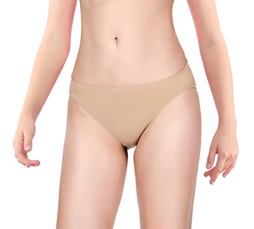 DANSHOW Ballett-Slip für Mädchen Nahtlose Unterwäsche für Damen Gymnastik-Unterhose Schlüpfer Unterwäsche für Kinder(8C11-2) von DANSHOW