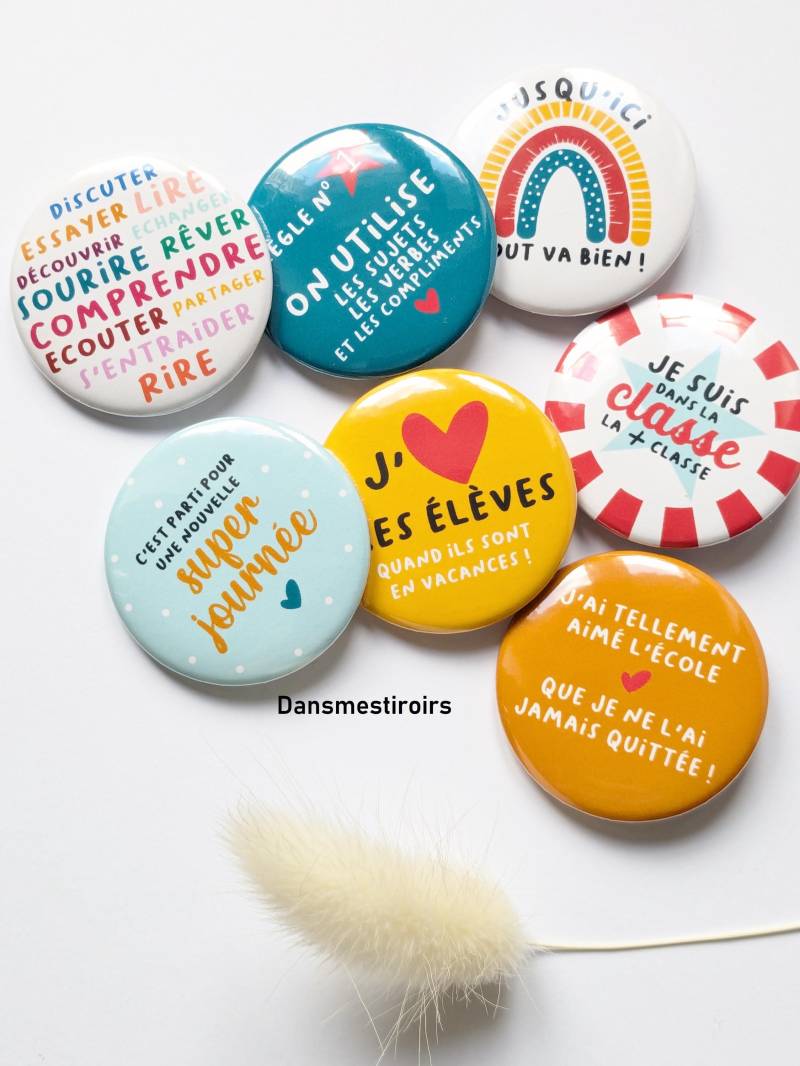 Lehrergeschenk - Abzeichen Für Lehrer, Meister, Atsem, Kindermädchen Lehrergeschenk - Abzeichen Für Lehrer, Meister, Atsem, Kindermädchen von DANSMESTIROIRScom