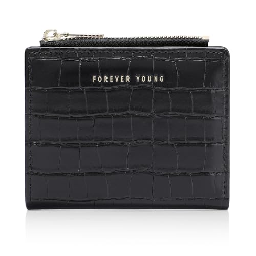 DANXIAN Geldbeutel Damen klein, Portemonnaie Damen, Geldbörse PU Leder, Geldbeutel Viele Fächer Damen Geldbörse mit Zipper Münzfach Brieftasche von DANXIAN