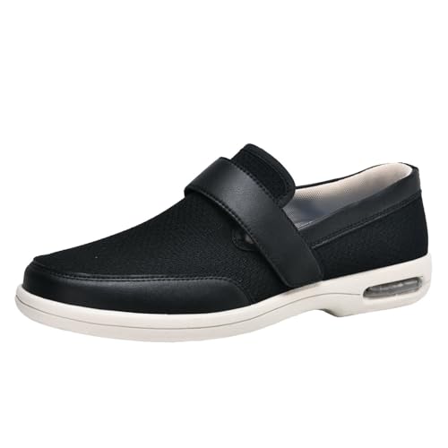 Herren-Slipper mit breiter Breite und verstellbarem Riemen, bequeme Freizeitschuhe for den täglichen Gebrauch, leicht, atmungsaktiv(40 EU) von DAO-UPPSE