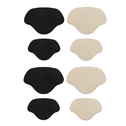 4 Paar Sneaker Reparatur Patch Selbstklebender Fersen-Patch Reparatur von Sneaker-Loch Fersen-Reparatur-Patch Schuhloch-Verhinderungs-Patch Für die meisten Schuhtypen geeignet von DAQIEPIN