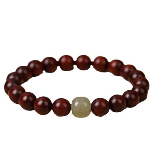 Rosenkranz-Perlen, Sandelholz-Stretch-Armbänder, für Männer und Frauen, Buddha-Perlenarmband, verbessern positive Energie von DARANCA