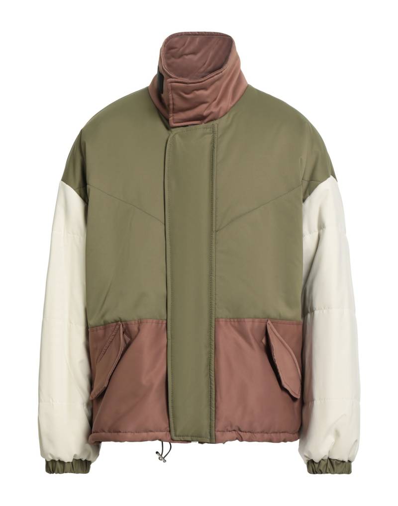 DARK LABEL STUDIOS Jacke & Anorak Herren Militärgrün von DARK LABEL STUDIOS