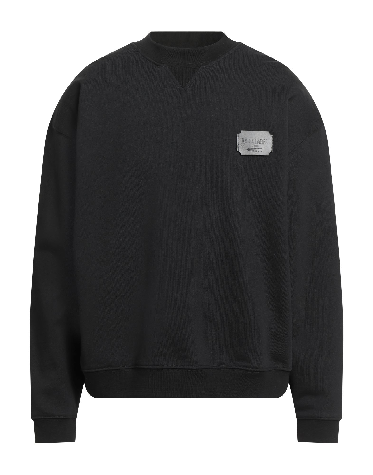 DARK LABEL STUDIOS Sweatshirt Herren Schwarz DARK LABEL STUDIOS Sweatshirt Herren Schwarz von DARK LABEL STUDIOS