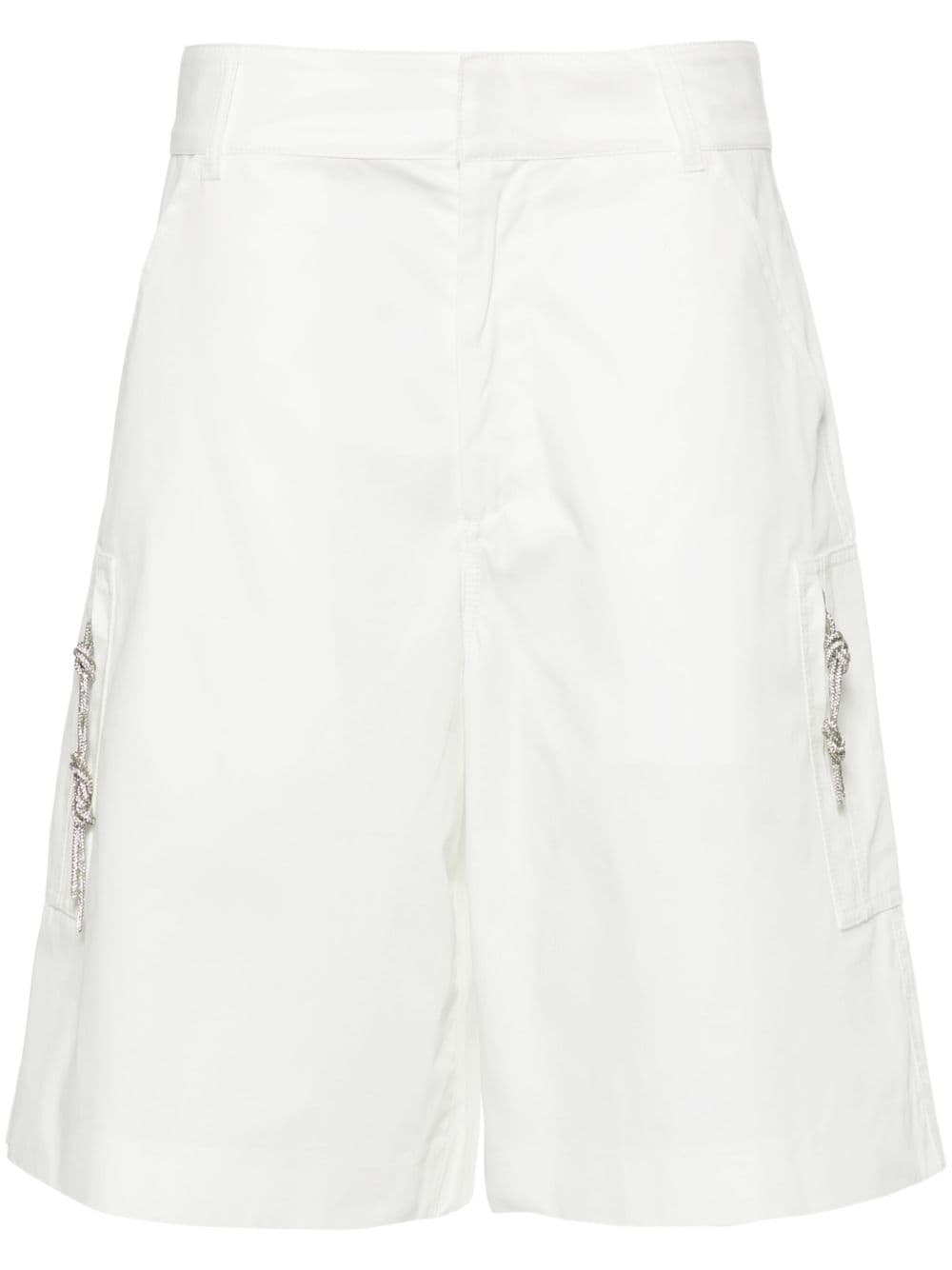 DARKPARK Nina Cargo-Shorts - Nude von DARKPARK