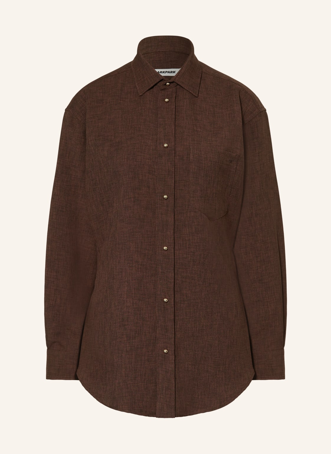 Darkpark Hemdbluse Anne braun von DARKPARK