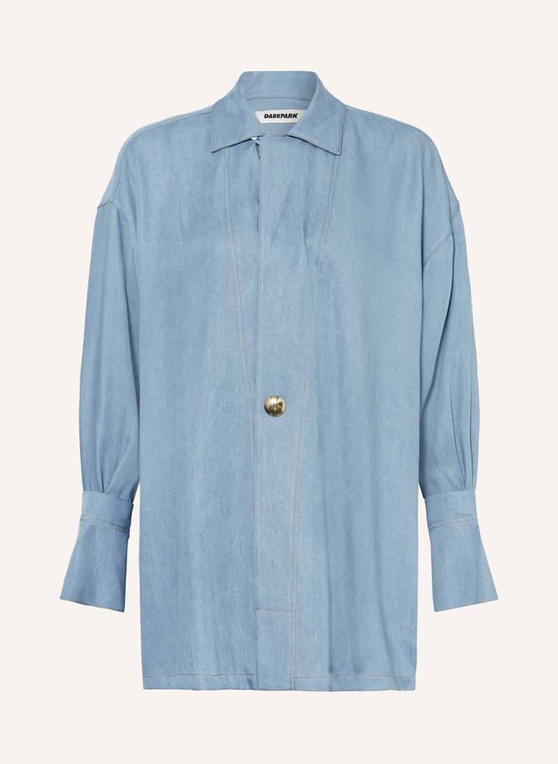 Darkpark Hemdbluse Jodie blau von DARKPARK