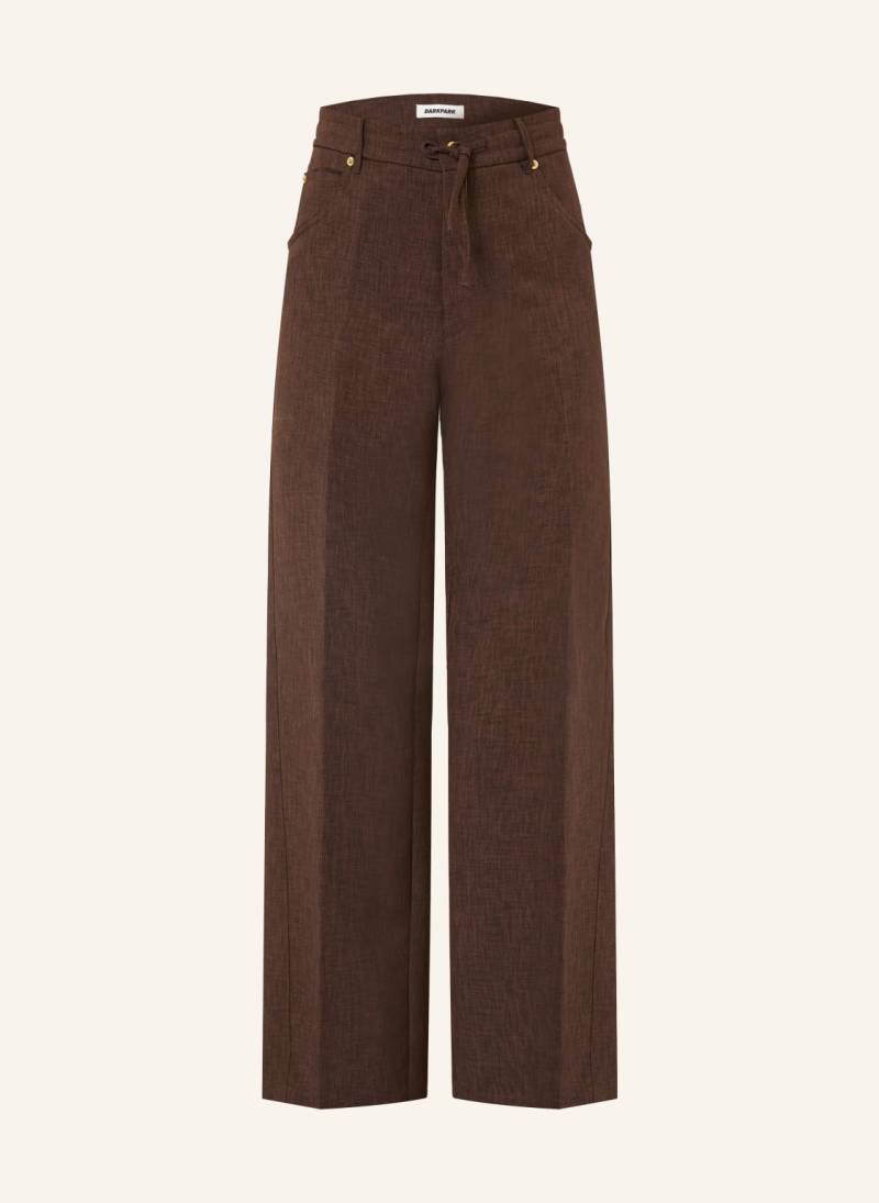 Darkpark Marlenehose braun von DARKPARK