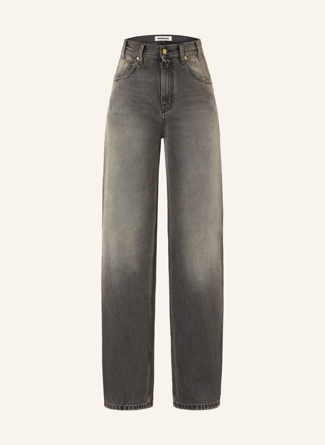 Darkpark Straight Jeans Lu schwarz von DARKPARK