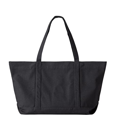 DAROSS umhängetasche damen/canvas tasche damen/shopper damen groß/Lässige Handtasche Groß/Baumwolltasche/53 * 30 * 14cm (Schwarz) von DAROSS