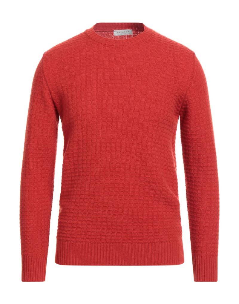 DARWIN Pullover Herren Ziegelrot von DARWIN