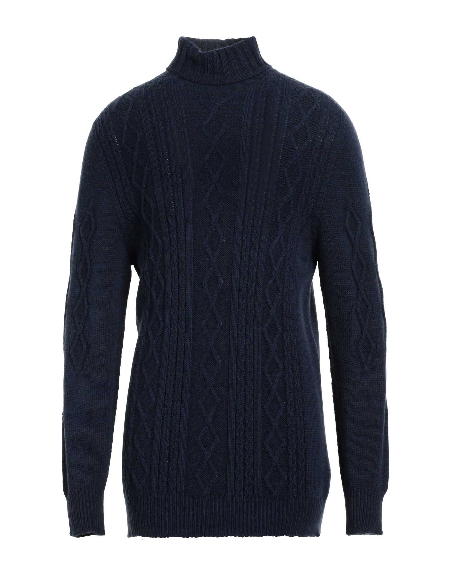 DARWIN Rollkragenpullover Herren Nachtblau von DARWIN