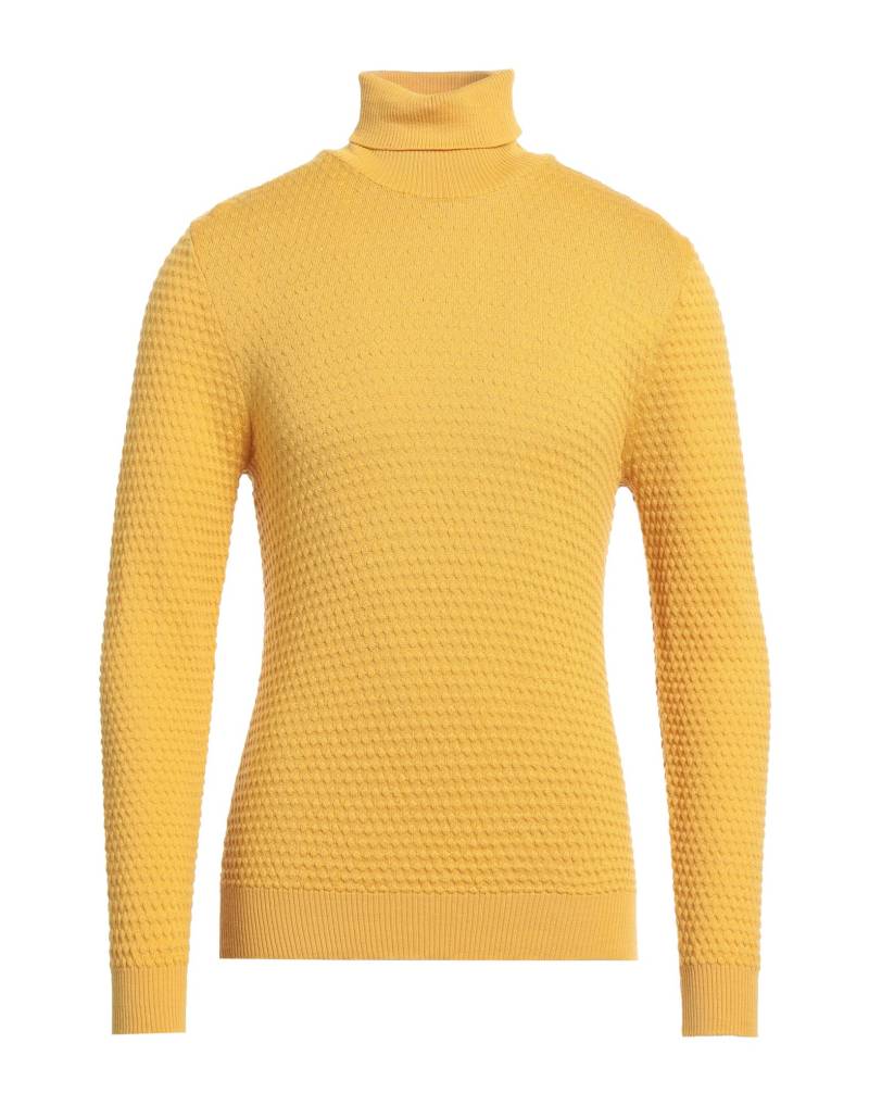 DARWIN Rollkragenpullover Herren Gelb von DARWIN