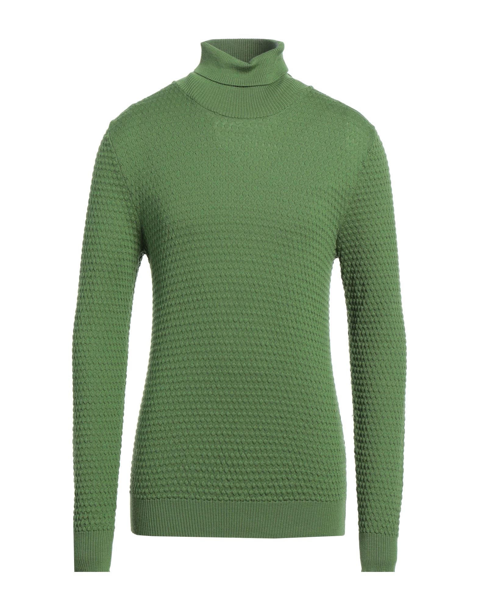 DARWIN Rollkragenpullover Herren Militärgrün von DARWIN