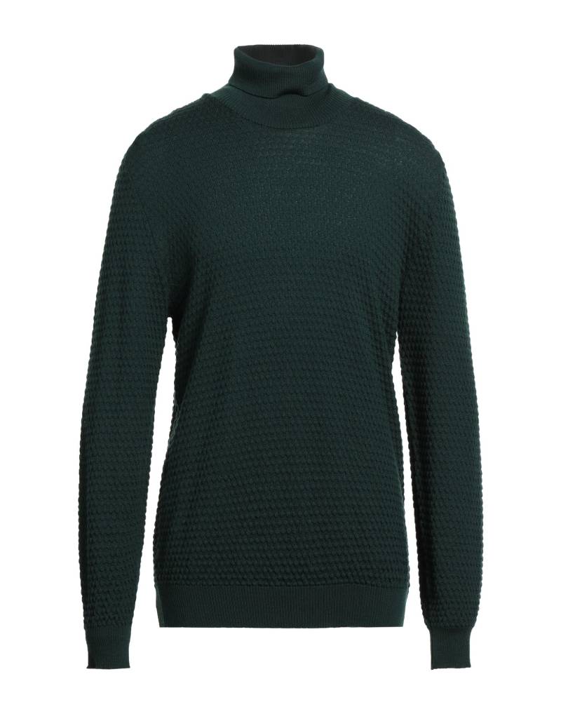 DARWIN Rollkragenpullover Herren Smaragdgrün von DARWIN