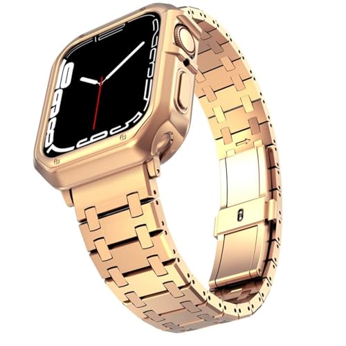 DASEB Edelstahl-Armband für Apple Watch Ultra, 49 mm, 38/40/41 mm, 42/44/45 mm, S10, 42 mm, 46 mm, Armband für S 10, 9, 8, 7, SE, 6, 5, 4 SE, Uhrenarmbänder, 41 mm, Achat von DASEB