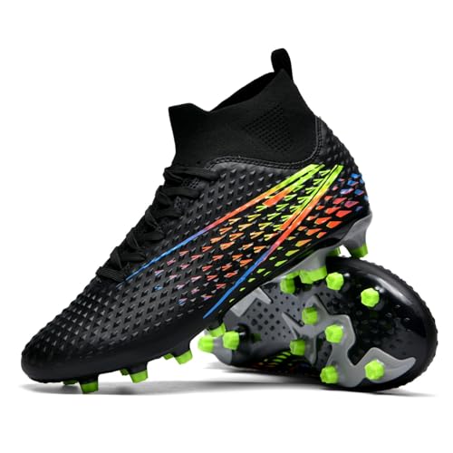 DASHANGYAN Fußballschuhe Herren High Top Spikes Fußballschuhe Outdoor-Fußballtraining Jugendliche Atmungsaktive Turnschuhe Kicking Athletic Training Schuhe Turnschuhe DASHANGYAN Fußballschuhe Herren High Top Spikes Fußballschuhe Outdoor-Fußballtraining Jugendliche Atmungsaktive Turnschuhe Kicking Athletic Training Schuhe Turnschuhe von DASHANGYAN