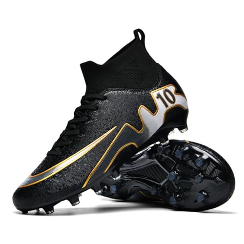 DASHANGYAN Fußballschuhe Herren High Top Spikes Fußballschuhe Outdoor-Fußballtraining Jugendliche Atmungsaktive Turnschuhe Kicking Athletic Training Schuhe Turnschuhe DASHANGYAN Fußballschuhe Herren High Top Spikes Fußballschuhe Outdoor-Fußballtraining Jugendliche Atmungsaktive Turnschuhe Kicking Athletic Training Schuhe Turnschuhe von DASHANGYAN