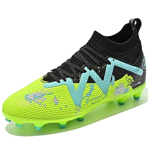 DASHANGYAN Herren-Fußballschuhe Teenager-Schuhe Professionelle Kicks Fußball-Trainingsschuhe Outdoor Spikes Neutral Kinder Fußballschuhe Jungen Spiel Schuhe von DASHANGYAN