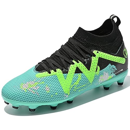 DASHANGYAN Herren-Fußballschuhe Teenager-Schuhe Professionelle Kicks Fußball-Trainingsschuhe Outdoor Spikes Neutral Kinder Fußballschuhe Jungen Spiel Schuhe von DASHANGYAN