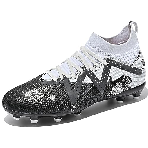 DASHANGYAN Herren-Fußballschuhe Teenager-Schuhe Professionelle Kicks Fußball-Trainingsschuhe Outdoor Spikes Neutral Kinder Fußballschuhe Jungen Spiel Schuhe von DASHANGYAN