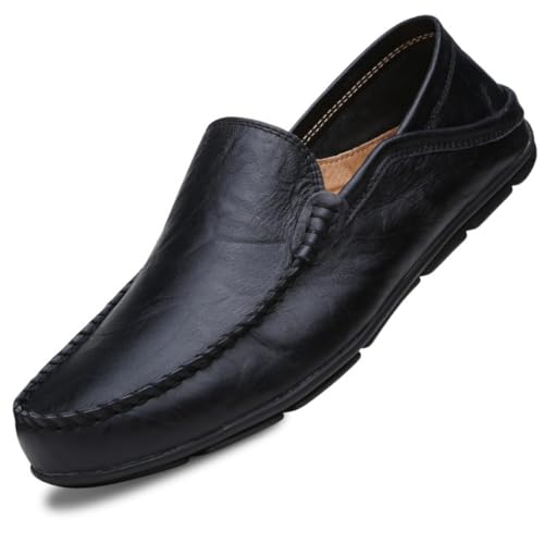 Herren Wildleder Penny Loafers Bequeme Fahrschuhe Mode Casual Flache Schuhe Herren Wildleder Penny Loafers Bequeme Fahrschuhe Mode Casual Flache Schuhe von DASHANGYAN