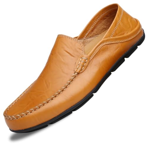 Herren Wildleder Penny Loafers Bequeme Fahrschuhe Mode Casual Flache Schuhe Herren Wildleder Penny Loafers Bequeme Fahrschuhe Mode Casual Flache Schuhe von DASHANGYAN