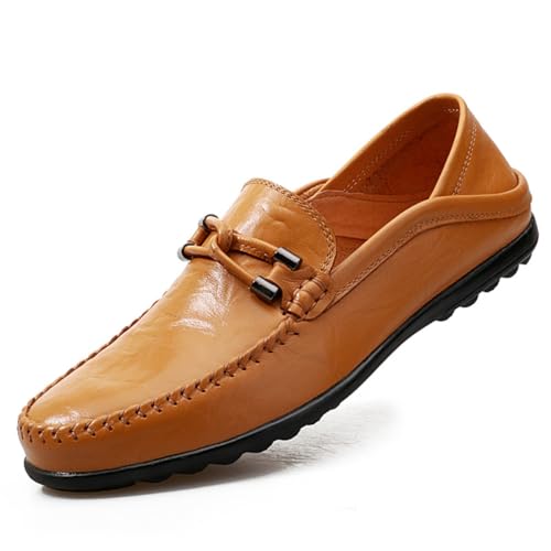 Herren Wildleder Penny Loafers Bequeme Fahrschuhe Mode Casual Flache Schuhe Herren Wildleder Penny Loafers Bequeme Fahrschuhe Mode Casual Flache Schuhe von DASHANGYAN