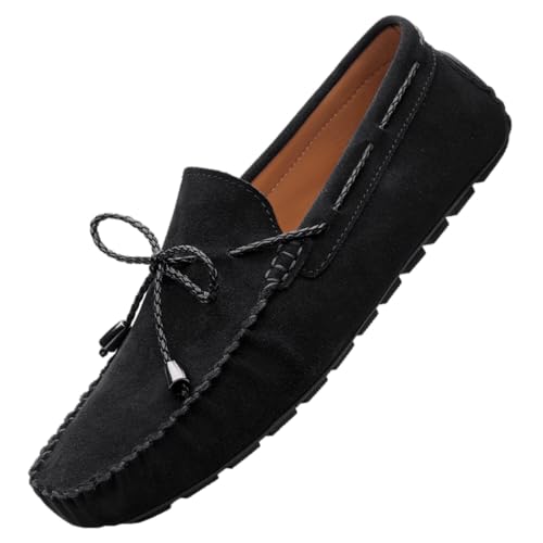 Herren Wildleder Penny Loafers Bequeme Fahrschuhe Mode Casual Flache Schuhe Herren Wildleder Penny Loafers Bequeme Fahrschuhe Mode Casual Flache Schuhe von DASHANGYAN