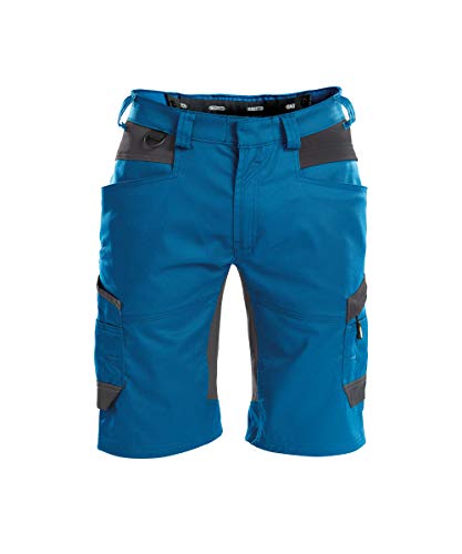 DASSY® Axis Stretch-Arbeitsshorts - Größe 54 - AZURBLAU/ANTHRAZITGRAU von Dassy