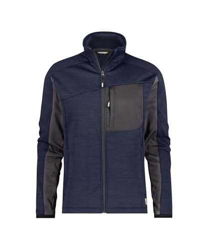 DASSY® Convex Midlayer-Jacke - Größe S - NACHTBLAU/ANTHRAZITGRAU von Dassy