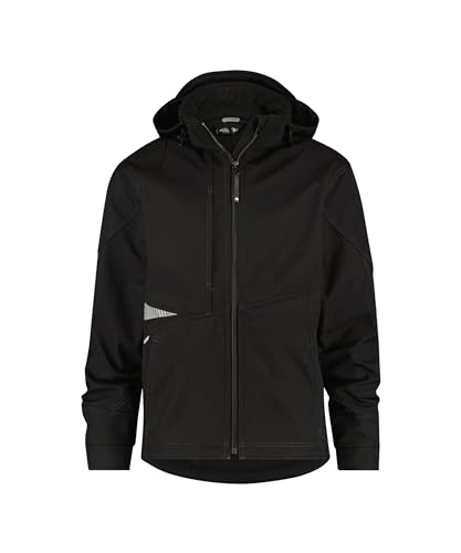 DASSY® Gravity Softshell-Jacke - Größe M - SCHWARZ von Dassy