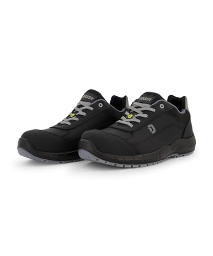 DASSY® Horus S3S FO SR ESD Sicherheitshalbschuhe - Größe 43 - SCHWARZ von Dassy
