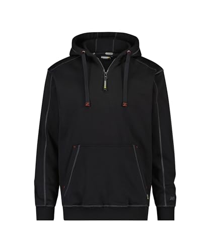 DASSY® Indy Kapuzensweatshirt - Größe 4XL - SCHWARZ von Dassy