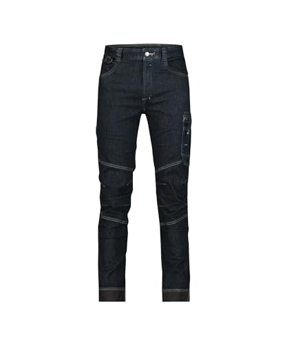 DASSY® Osaka Stretch-Arbeitsjeans - Größe 50 - JEANSBLAU/SCHWARZ von Dassy
