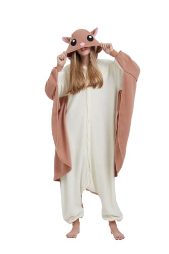 DATO Pyjama Tier Onesies Erwachsene Kigurumi Unisex Cospaly Nachtwäsche für Hohe 140-187CM von DATO