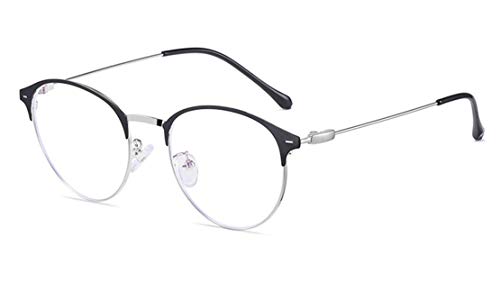 DAUCO Blaulichtfilter Brille Computerbrille mit Blaulichtfilter ohne Sehstärke Anti-Blaulicht Gläser Brille PC Gaming Bluelight Filter Blue Light Blocking Glasses von DAUCO