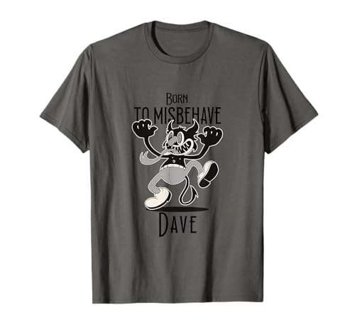 Dave - Jungen Name mit süßem Teufel - Born to Misbehave T-Shirt Dave - Jungen Name mit süßem Teufel - Born to Misbehave T-Shirt von DAVE Sohn Enkel Geburtstag Geschenkideen