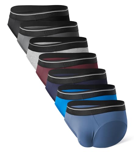 DAVID ARCHY 7er Pack Herren Slip Männer Slips Stretcken Unterwäsche Weich Ohne Etikett,aus Bambus von DAVID ARCHY