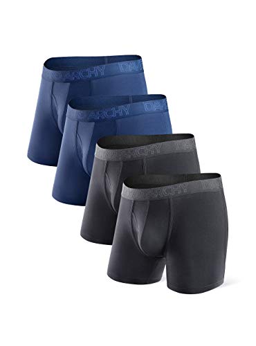 DAVID ARCHY Bambus Boxershorts Herren Unterhosen Männer Boxershorts, Weich, Hautfreundlich und Luftdurchlässig, Unterwäsche Herren von DAVID ARCHY